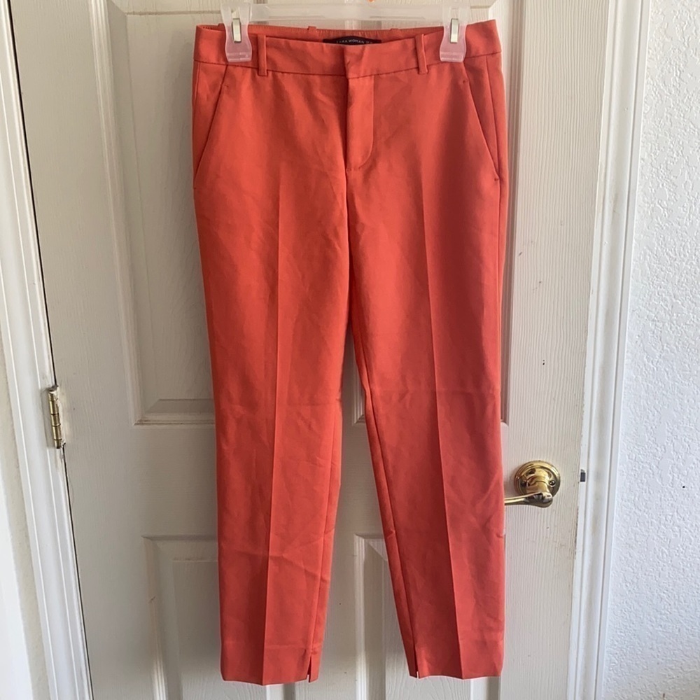 Beautiful Orange Zara Trousers!!